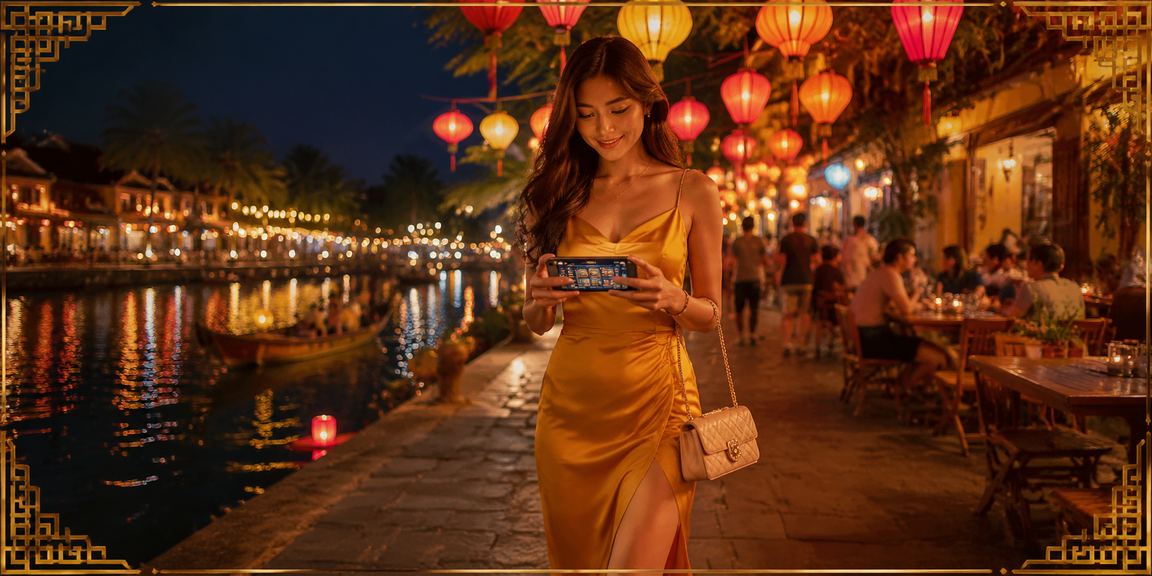 Người dùng Hội An thư giãn với giao diện tiếng Việt của vp5